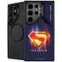 Superman 2025 Energy Shield Neon Emblem Galaxy S25 Ultra Kickstand Case